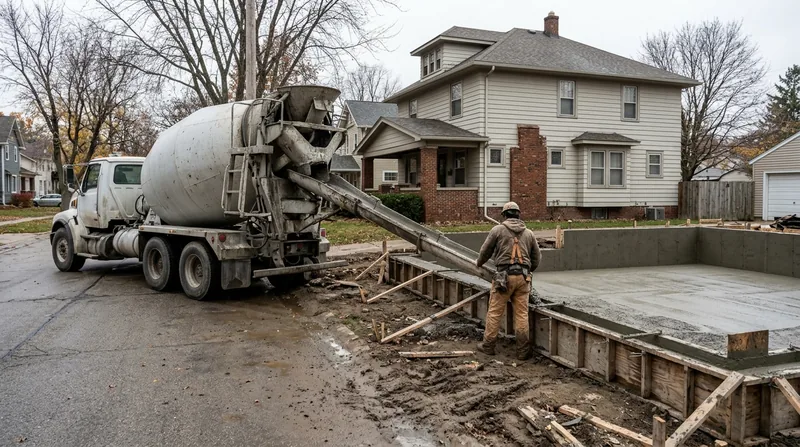 Concrete Slabs & Foundations Grand Rapids