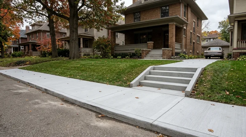 Sidewalks, Walkways & Steps Grand Rapids